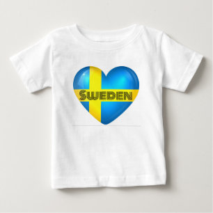 Zweden Heart Flag