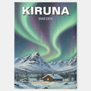Zweden Kiruna Aurora Noorderlicht Magneet