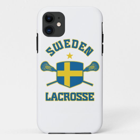 Zweden Lacrosse iphone 5 cover (Achterkant)