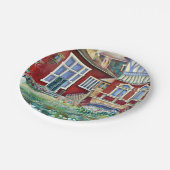 Zweden - landschap papieren bordje (Gekanteld)