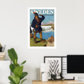 Zweden ~ Lappland Poster (Thuiskantoor)