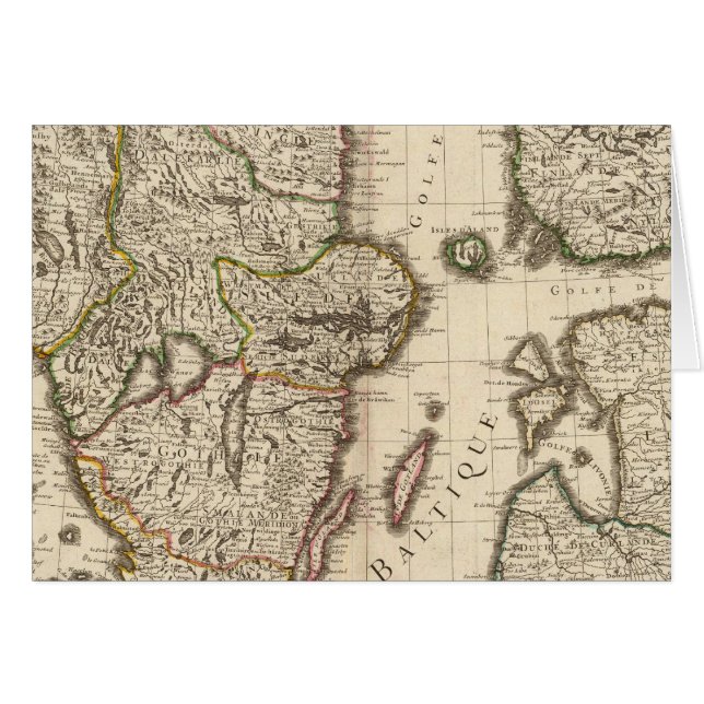 Zweden, Noorwegen, Europa (Voorkant Horizontaal)