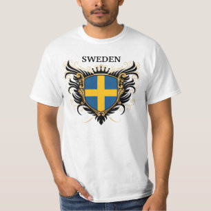 Zweden [personaliseren] t-shirt