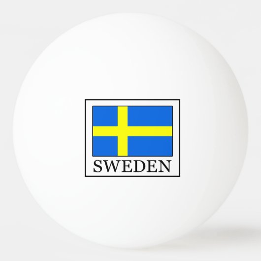 Zweden Pingpongballen (Voorkant)