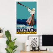 Zweden Poster (Thuiskantoor)