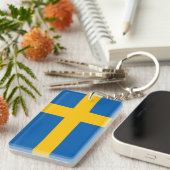Zweden Sleutelhanger (Voorkant Rechts)