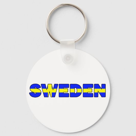 Zweden Sleutelhanger (Voorkant)