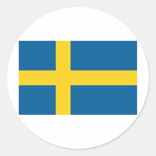 Zweden Sticker (Voorkant)