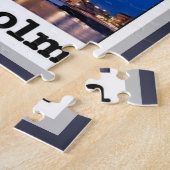 Zweden - Stockholm - I Love - Legpuzzel (Zijkant)