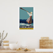 Zweden - Vintage Travel Poster (Keuken)