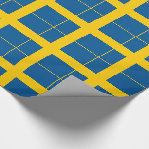 Zweden Vlag Inpakpapier