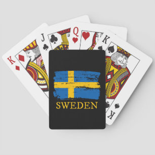 Zweden Vlag Pokerkaarten