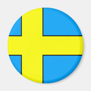 Zweden Vlag T-shirts en cadeaus Magneet