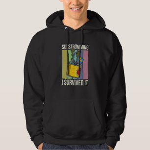 Zweden Zweedse vis specialiteit Surstromming kots Hoodie