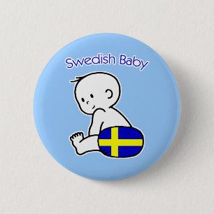 Zweeds Baby Ronde Button 5,7 Cm