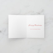 Zweeds Dala Horse Holiday Card Feestdagen Kaart (Binnen)