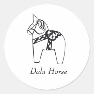 Zweeds Dala Horse Sticker