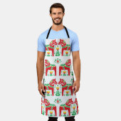 Zweeds Dala Paard: Volkskunst Schort (Gedragen)