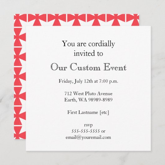 Zweeds Freemasons Cross Kaart (Voorkant / Achterkant)