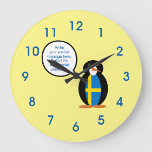 Zweeds gesprek de heer Penguin Grote Klok