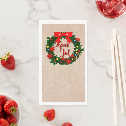 Zweeds God julservett Servet (Insitu)