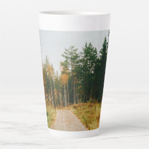 Zweeds herfstbos latte mok