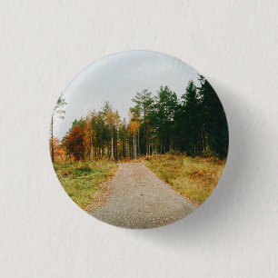Zweeds herfstbos ronde button 3,2 cm