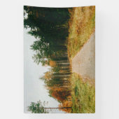 Zweeds herfstbos spandoek (Verticaal)