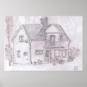 Zweeds katoen poster