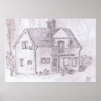 Zweeds katoen poster