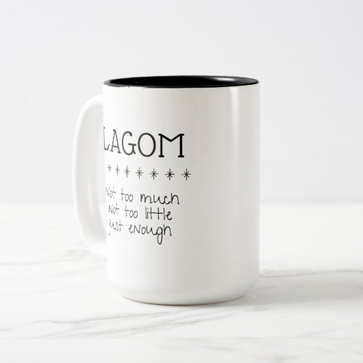 Zweeds Lagom Mok (Voorkant links)