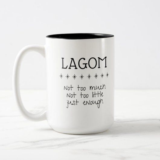 Zweeds Lagom Mok (Links)