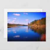 zweeds landschap , foto briefkaart (Voorkant / Achterkant)