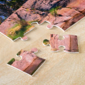 Zweeds landskap puzzel legpuzzel (Zijkant)