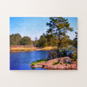 Zweeds landskap puzzel legpuzzel (Horizontaal)