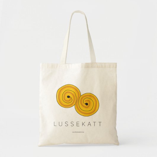 Zweeds Lussekatt Tote Bag (Voorkant)