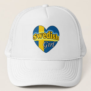 Zweeds meisje trucker pet