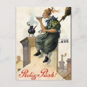  Zweeds Paaskaart Feestdagenkaart