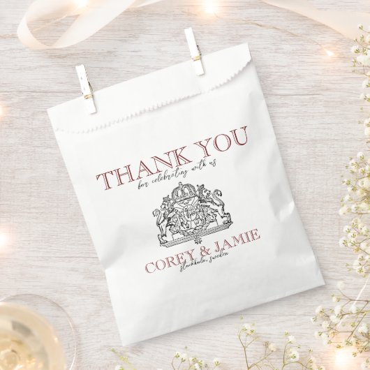 Zweeds paspoort bedankzakje (Geknipt)