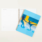 Zweeds schaatsduo Silhouette Planner