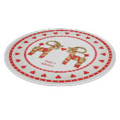 Zweeds Stringentuin en hart op maat Snijplank (Hoek)