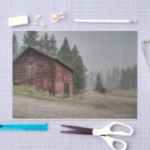 Zweeds Tissue Paper Red Barn Tissuepapier (Craft)