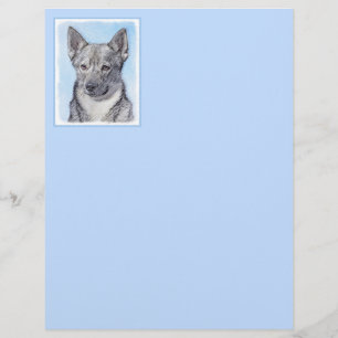 Zweeds Vallhund-schilderij - Kute Original Dog Art