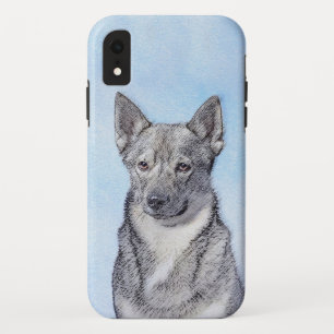 Zweeds Vallhund-schilderij - Kute Original Dog Art iPhone XR Hoesje