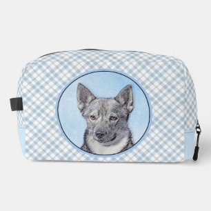 Zweeds Vallhund schilderij Schattigee originele ho Toilettasje