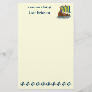 Zweeds Viking Ship Briefpapier