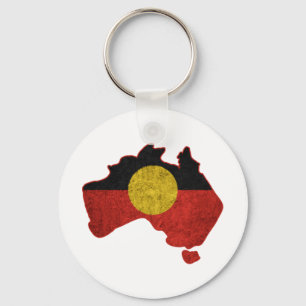 Zweedse Aboriginal-vlag Sleutelhanger