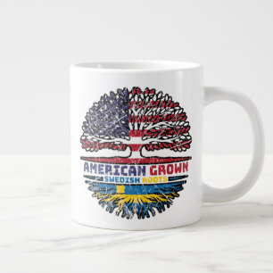Zweedse Amerikaanse Amerikaanse Amerikaanse Amerik Extra Grote Beker