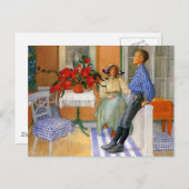 Zweedse broer en zuster 1911 briefkaart (Voorkant / Achterkant)