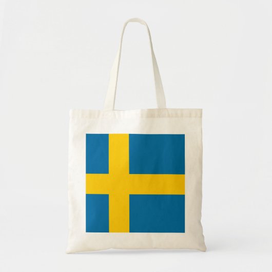 Zweedse CANVAS TAS voor de nationale vlag (Voorkant)